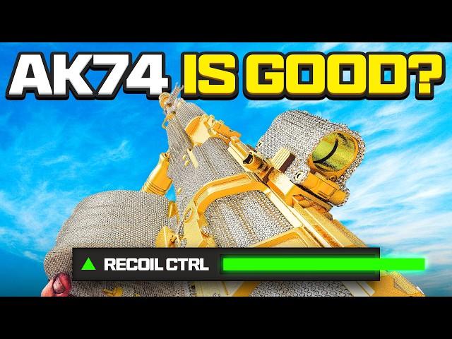 Recoil Control in Warzone is EASY Now | AK-74 Class Build