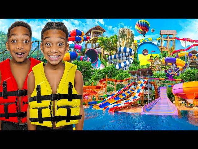 WE WENT TO THE CRAZIEST INDOOR WATER PARK IN THE WORLD!!