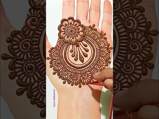 Ramzan Eid special front hand mehndi design | henna designs #shorts #mehndi #trending #shortsfeed