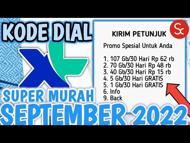 Info Paket Super Murah XL September 2022 | Terbaru Kode Dial Paket Data Murah di MyXL September 2022