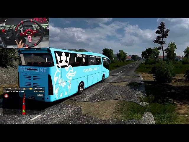 Pro BD Map  | Euro Truck Simulator 2 | Logitech g29 gameplay