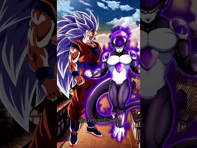 Ultimate Showdown | Goku Ultra Instinc 3 vs Black Frieza - Battle of The Titans #goku #anime #dbs