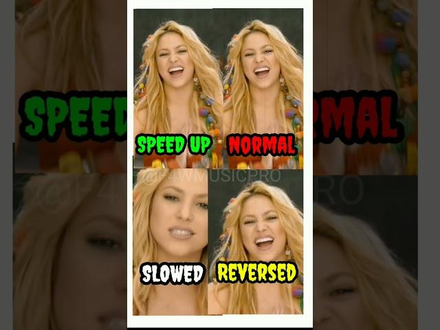 Songs that sound good every Version Shakira "Waka Waka" #shorts