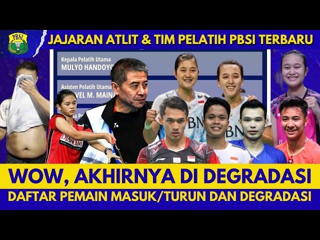 Daftar Atlit & Tim Pelatih PBSI Terbaru