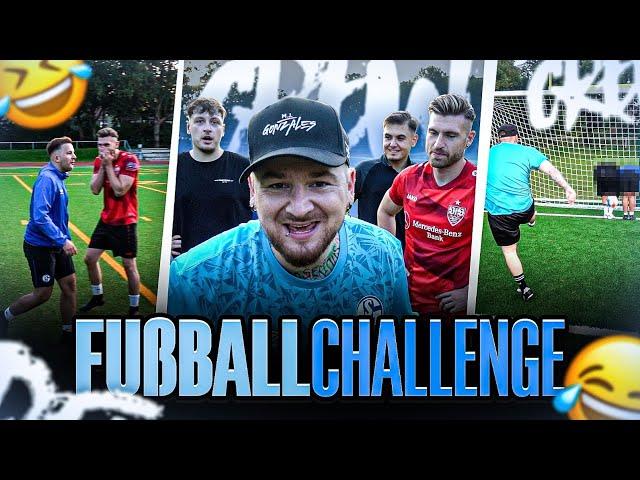 Bis einer WEINT ! CREW (-1) First Touch VOLLEY Fußball CHALLENGE 