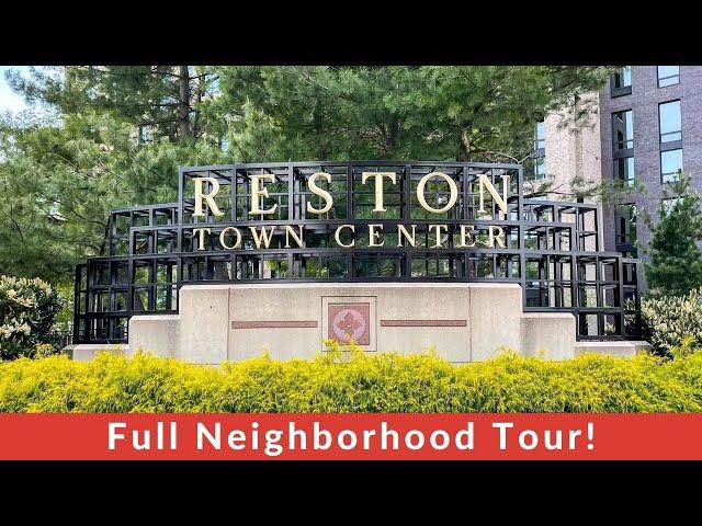 Reston Town Center in Virginia | Cinematic Neighborhood Tour