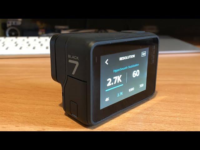 Best Settings for GoPro Hero 7 Black. Touch Screen Interface Tutorial  - Netcruzer TECH