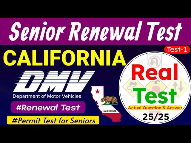 California DMV Written Test 2024 | DMV Senior Written Test 2024 California | #californiadmvtest