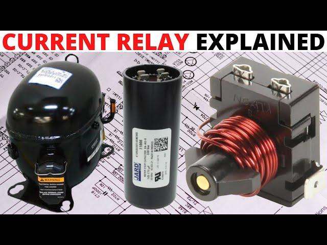 HVAC: Current Relay Explained (Current Relay Wiring Diagram) Sequence Of Operation & Troubleshooting