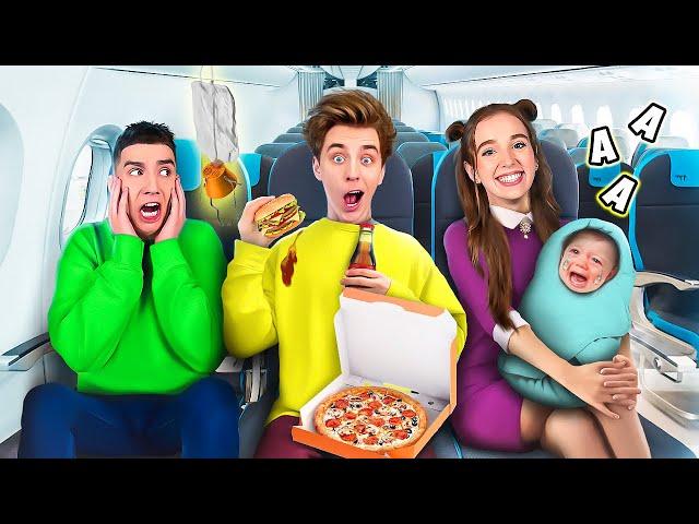 TYPES OF PEOPLE ON PLANES !