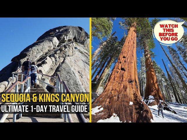 Top Things Must See and Do in Sequoia and Kings Canyon National Parks | TRAVEL GUIDE