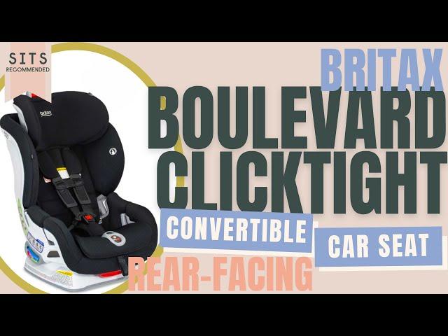 Install Britax Boulevard Rear-Facing