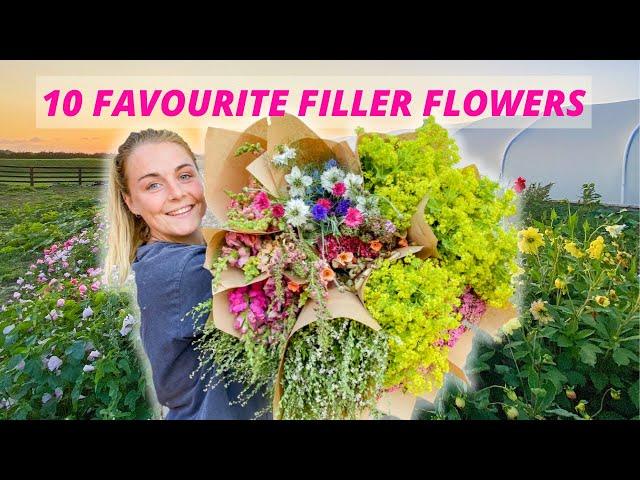 My 10 Favourite FILLER FLOWERS on the flower farm 