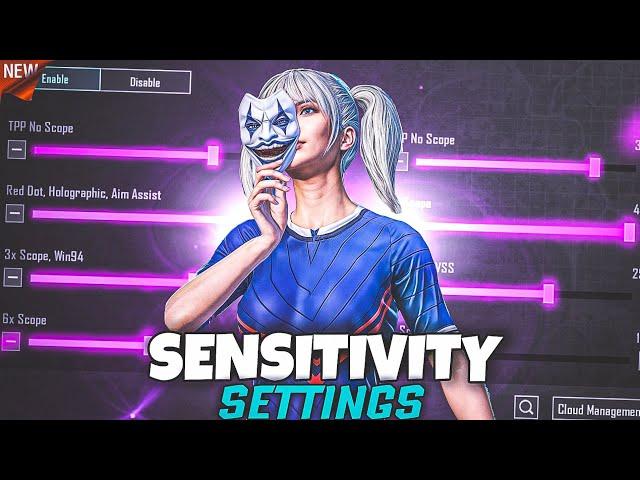 NEW UPDATE 3.4 !!BEST SENSITIVITY CODE+CONTROL SETTINGS BGMI/PUBG MOBILE | BGMI AFTER UPDATE 3.4