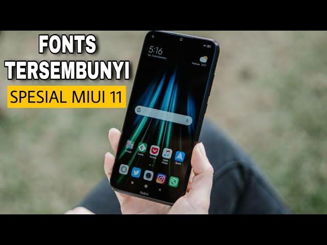 Cara Ganti Font di MIUI 11 - Tanpa Aplikasi Tambahan