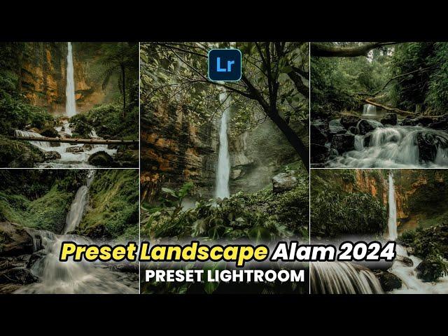 FREE 50 + PRESET LIGHTROOM TERBARU 2024 | PRESET LANDSCAPE CINEMATIK ALAM | PRESET LIGHTROOM