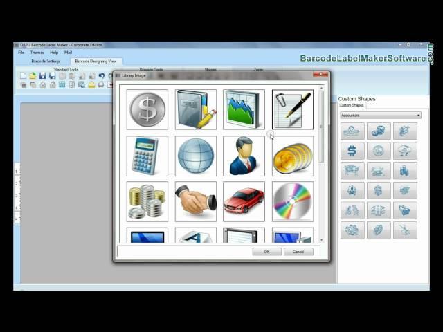 Create Code 93 barcode labels for industrial application