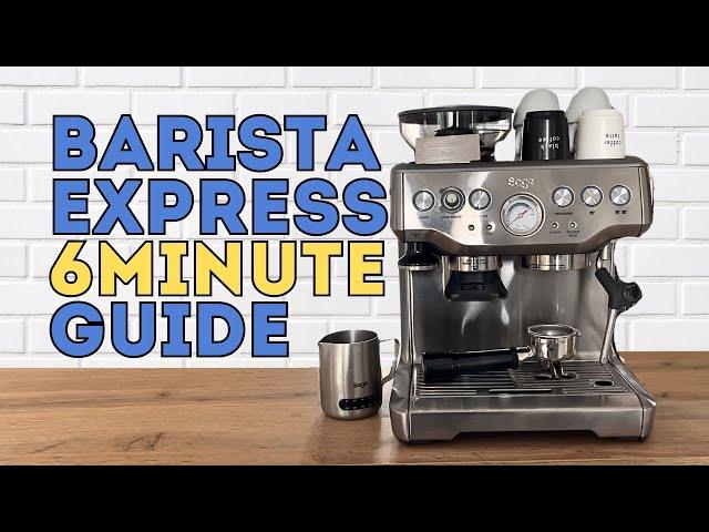 Beginner's Guide on How To Use the Breville Barista Express Espresso Machine