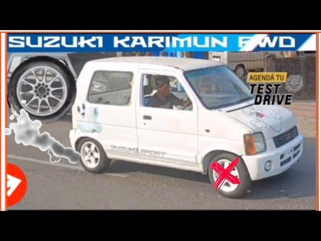 suzuki KARIMUN KOTAK RWD... test  test  drive