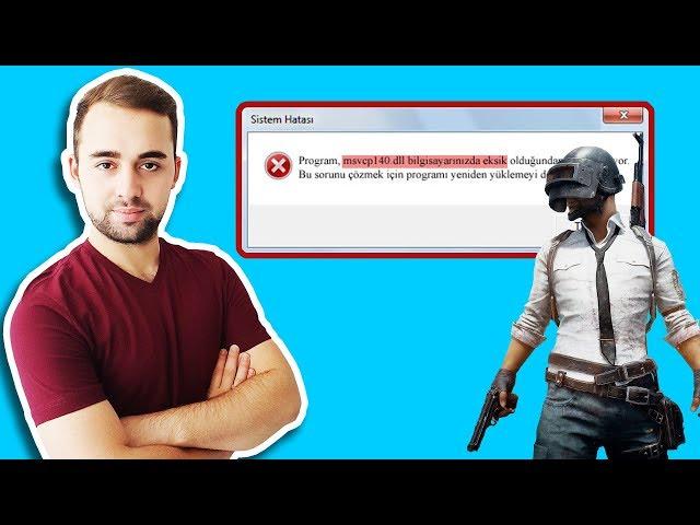 Pubg Lite msvcp140.dll Error, msvp140.dll Error Solution