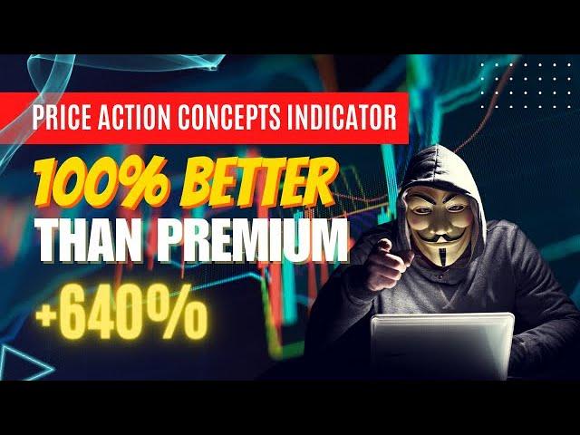 Price Action Concepts Indicator on TradingView is 100% Better Than Premium