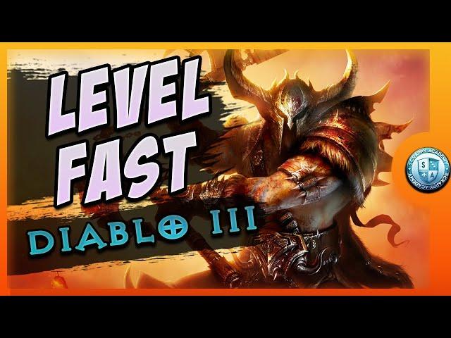 [Diablo 3] How to Solo Level Fast | 1-70 [Seasonal] Leveling Guide