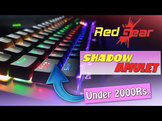 Best Budget RGB Mechanical Keyboard | Exciting GiveawayRedgear Shadow Amulet...