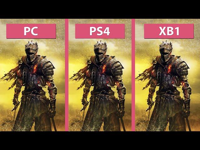 Dark Souls 3 – PC vs. PS4 vs. Xbox One Graphics Comparison