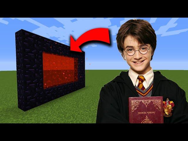 How To Make A Portal To The Garry Potter Dimension In Minecraft!