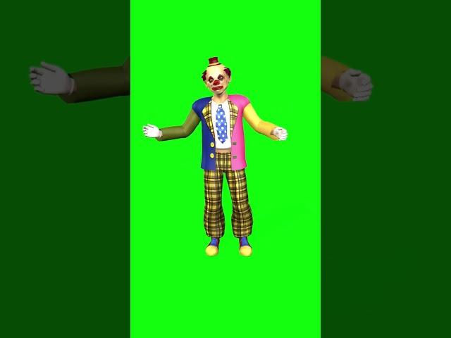 A Disappointed Joker Talking | Free Greenscreen Video | Copyright-Free Chromakey Character