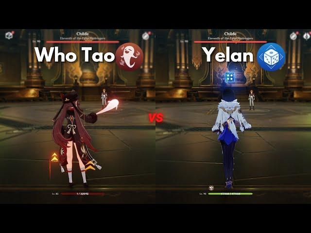 F2P :-Who to Pull ?? C0 Yelan vs C0 Hu Tao !! [ Genshin Impact ]