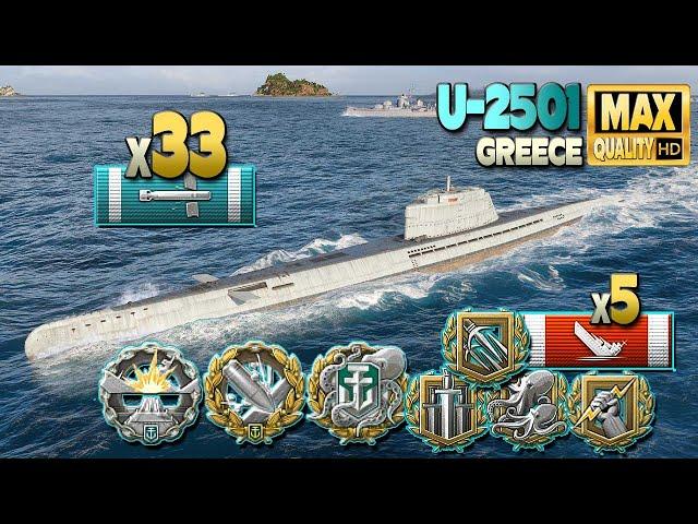 U-2501: Pro submarine player with big comeback - World of Warships