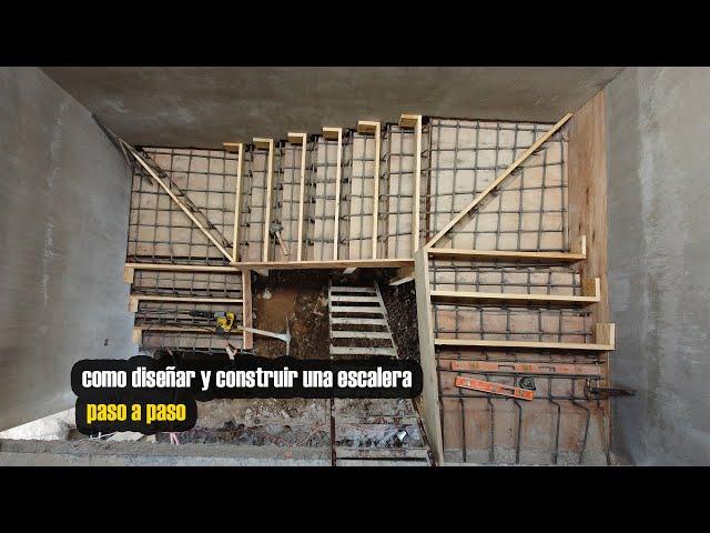 Como Diseñar y Construir Una Escalera Paso a Paso