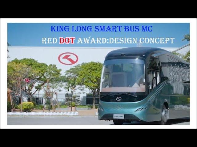 King Long Smart Bus Wins Red Dot Award Design Concept 2024