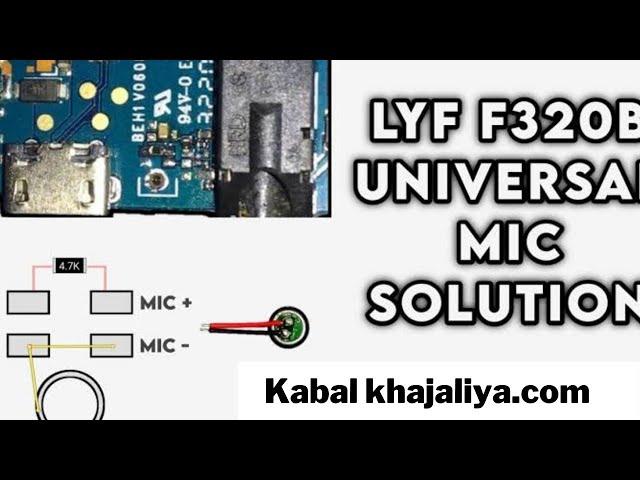 Jio F320B Mic Jumper | 5 Pin Mic Convert 2 Pin Universal Mic,jio f320b mic not working