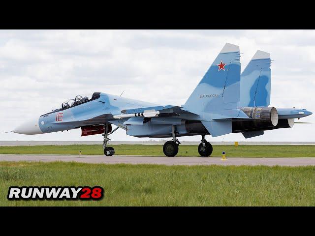 Incredible Steep Climbing Russian Sukhoi SU-30, Take-Off - Never Saw This Before