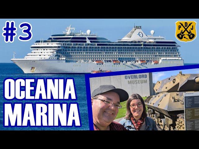 Oceania Marina Pt.3 - Le Havre (France), D-Day Landing Tour, Omaha Beach, German & American Cemetery