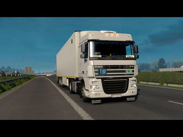 ETS2 1.35 ProMods 2.41 RusMap 1.9.0 DAF XF105 Vienna - Vitebsk Part 1 of 2