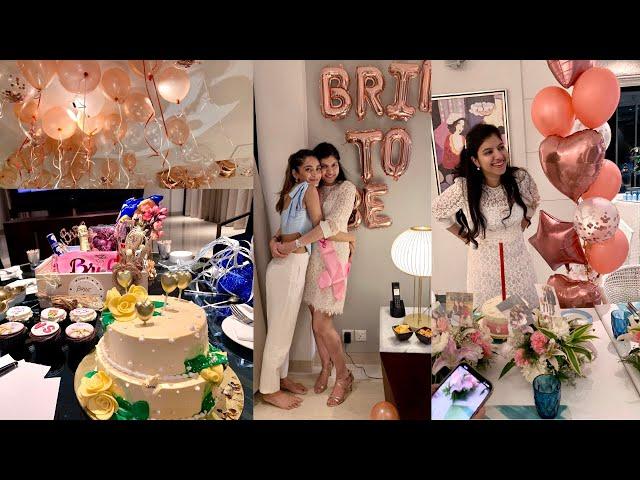 Bestfriend's BACHELORETTE PARTY vlog | Planning + Gifts + DIY Bridal Hamper |