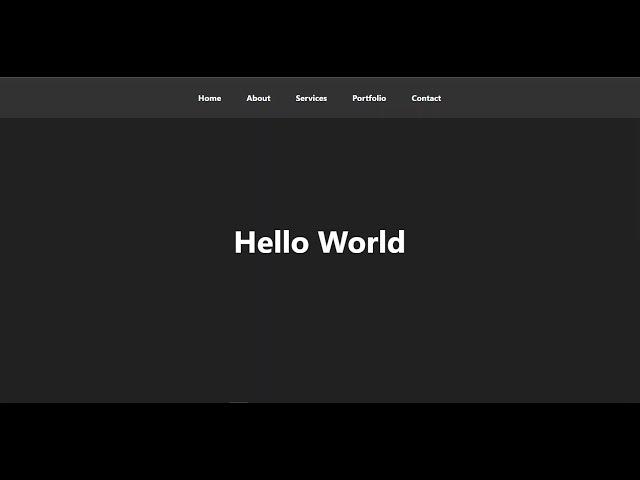 Hide Header on Scroll Down Show on Scroll Up | Html CSS & Javascript