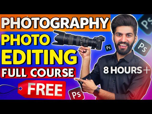 My Paid Photography Course,Photo Editing Course & Photoshop Course is Free Now ! Basic to Advance