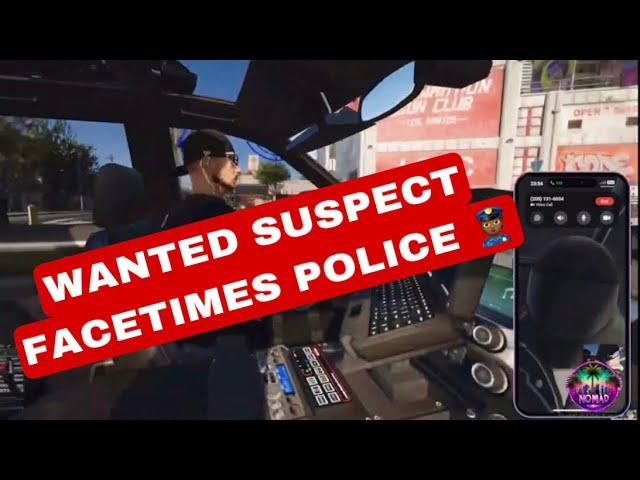 THIS SUSPECT TROLLED AND FACETIMED NOMAD PD