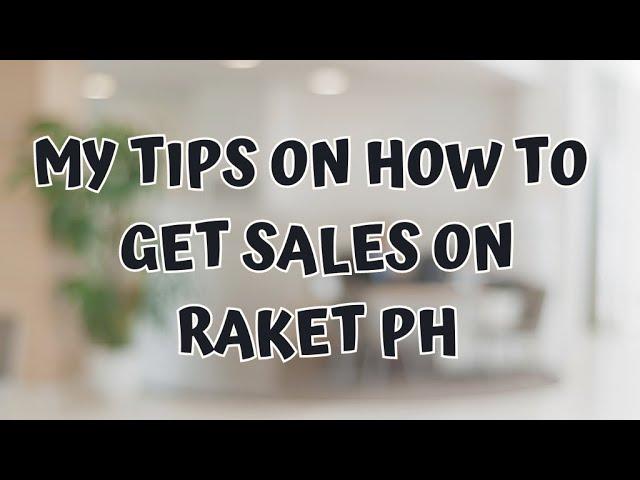 6 TIPS PARA MAGKASALE SA RAKET PH | Faye Decenilla, Filipino Digital Product Seller, Raket PH, Etsy