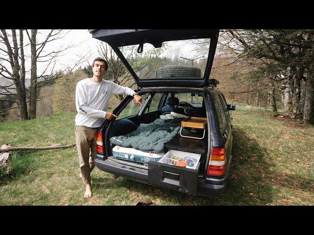 J'essaye le CAMPING en voiture familiale SANS aménagement.