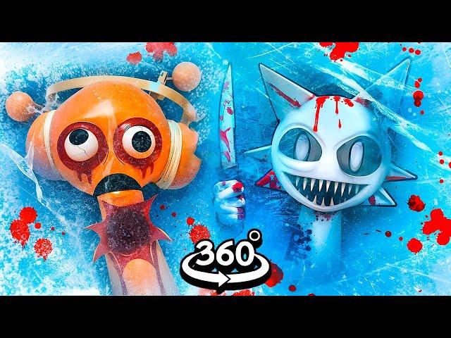 We Found REAL INCREDIBOX SPRUNKI Under The Ice! in 360° VR