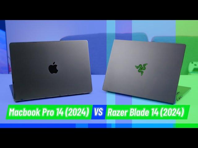 Razer Blade 14 vs MacBook Pro 14 (2024): Poor Apple!!?