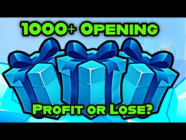  I OPENED 1000+ DIAMOND GIFT BAGS AND THIS HAPPENED "PROFIT OR LOSE?" IN PET SIMULATOR 99