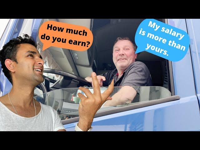 Truck drivers life in Norway | How much do they earn? | Norwegian Trucks from inside