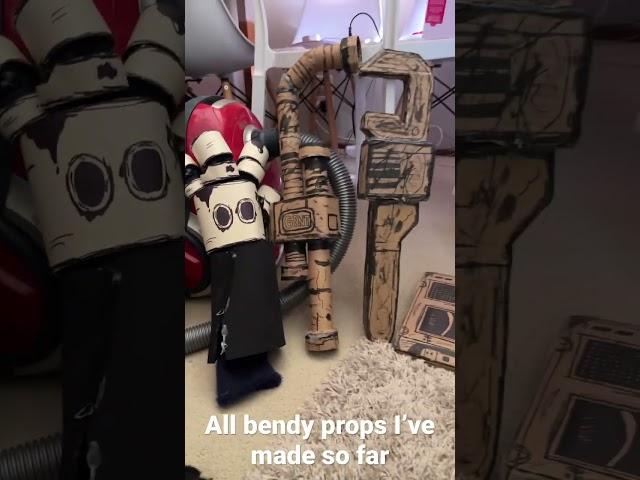 Bendy props I’ve made so far #art #set #bendy #bendyandtheinkmachine #props #bendyandthedarkrevival