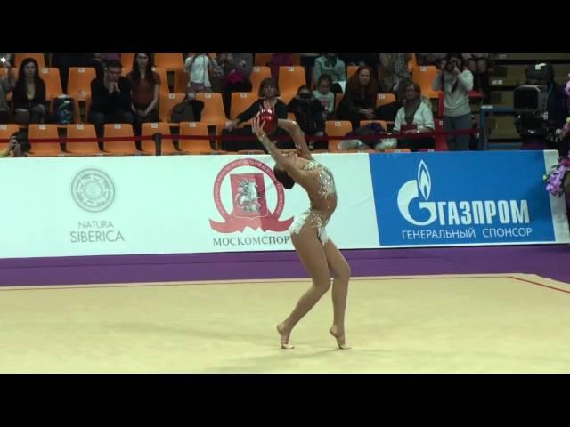 Юлия Синицына, мяч. Grand Prix, Moscow, 2016. Qualification. Москва, Гран При, Квалификация.